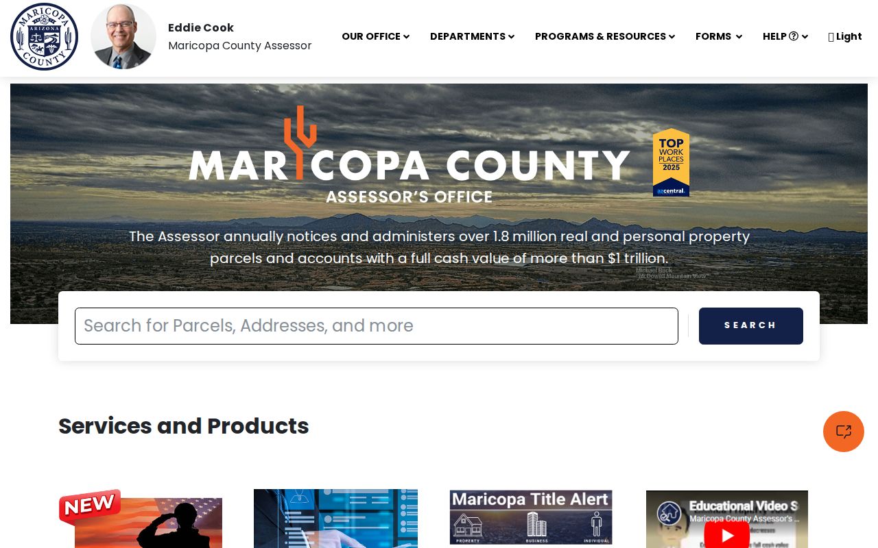 El Mirage residents directory Maricopa County property search